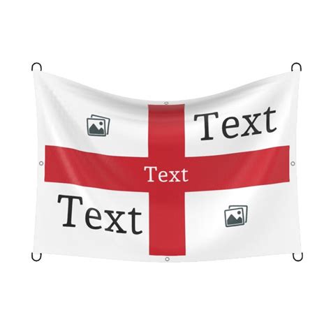 custom england football flags